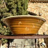 Ancient earthenware dish