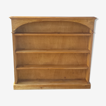 Shallow wooden shelf