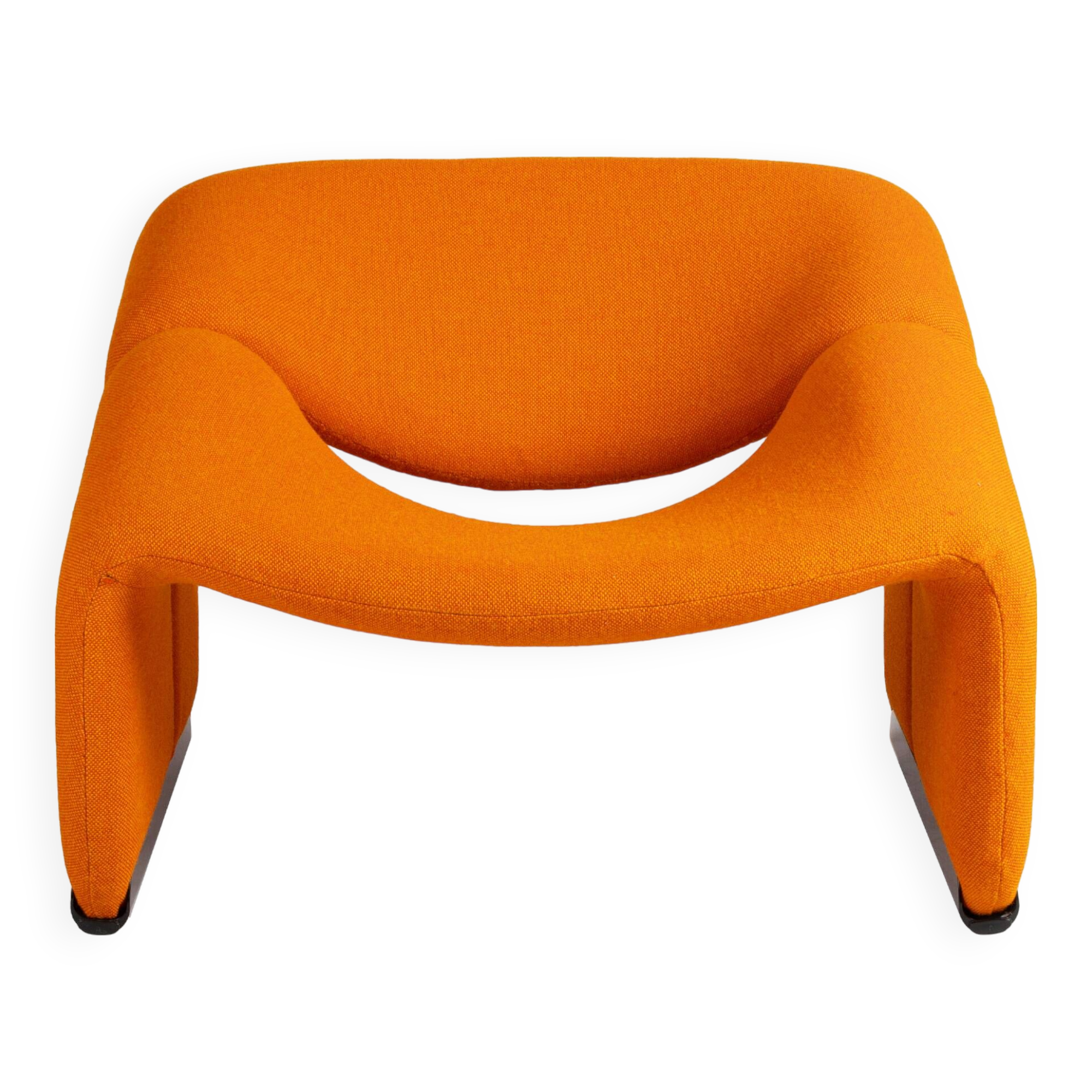 Groovy Orange Chair F598 by Pierre Paulin for Artifort