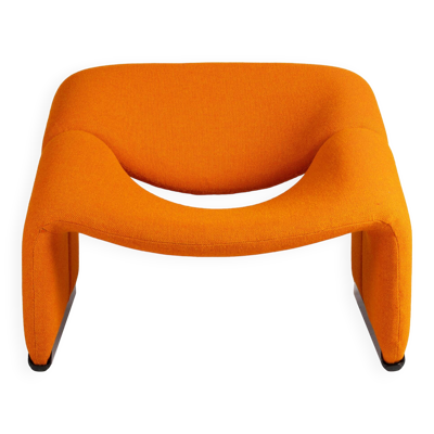 Chaise Groovy Orange F598 par Pierre Paulin pour Artifort