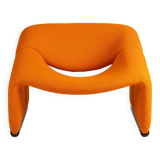 Groovy Orange Chair F598 by Pierre Paulin for Artifort