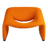 Chaise Groovy Orange F598 par Pierre Paulin pour Artifort