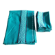 Tablecloth and 8 matching towels Old Green Basque