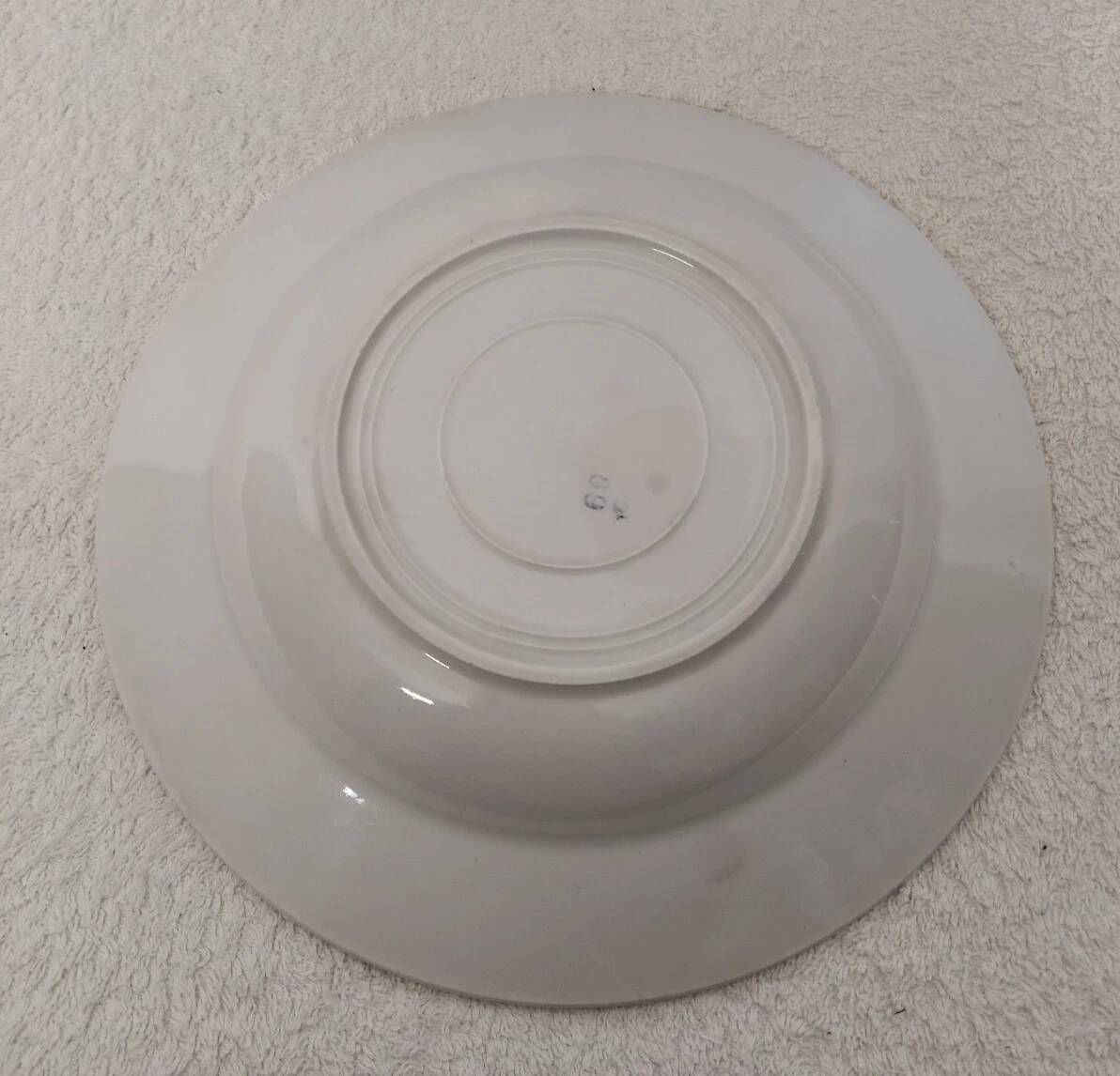 Vintage Badonviller Deep Plate