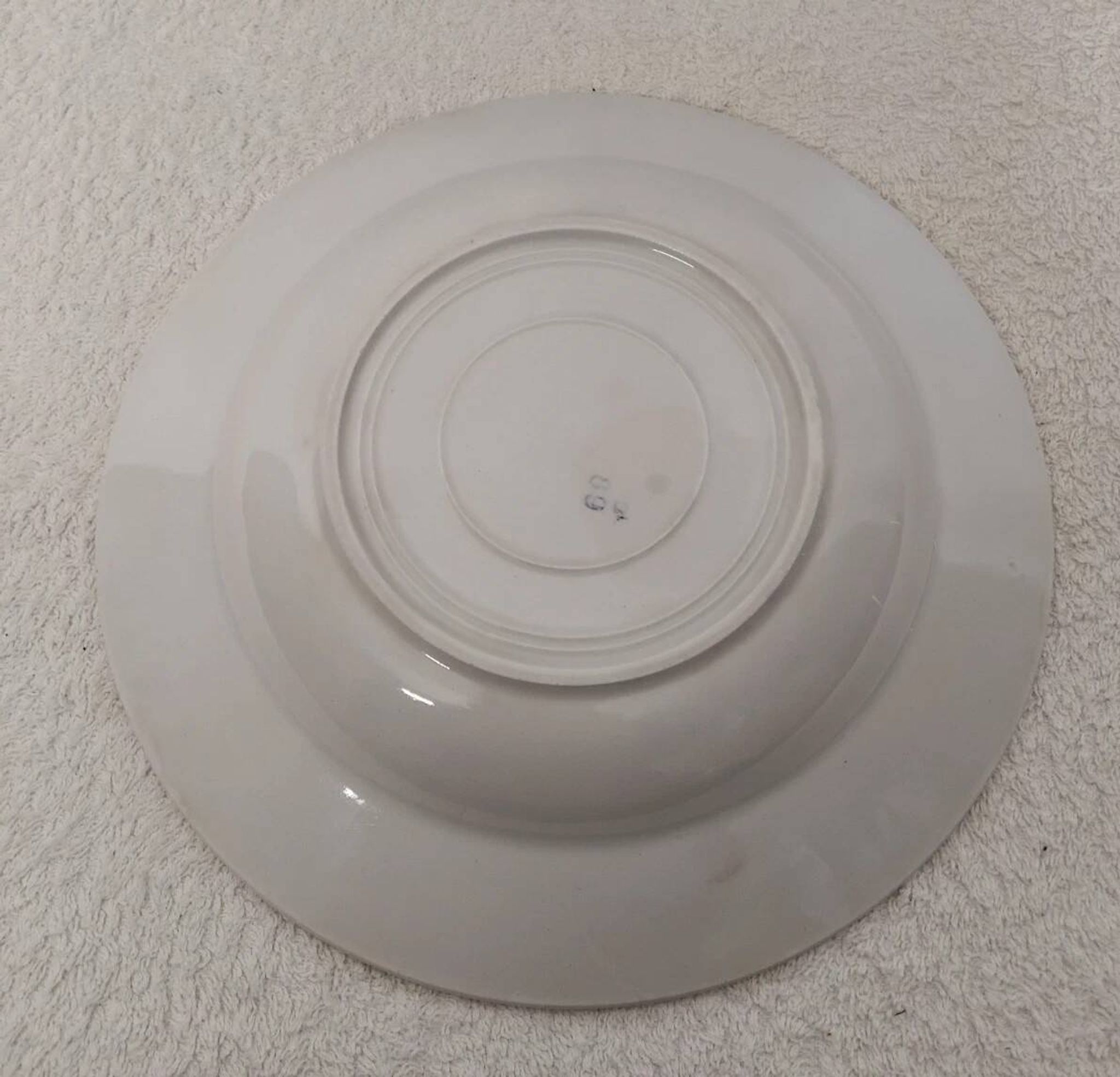 Ancienne Assiette Creuse Badonviller Vintage