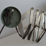 Old accordion workshop wall lamp