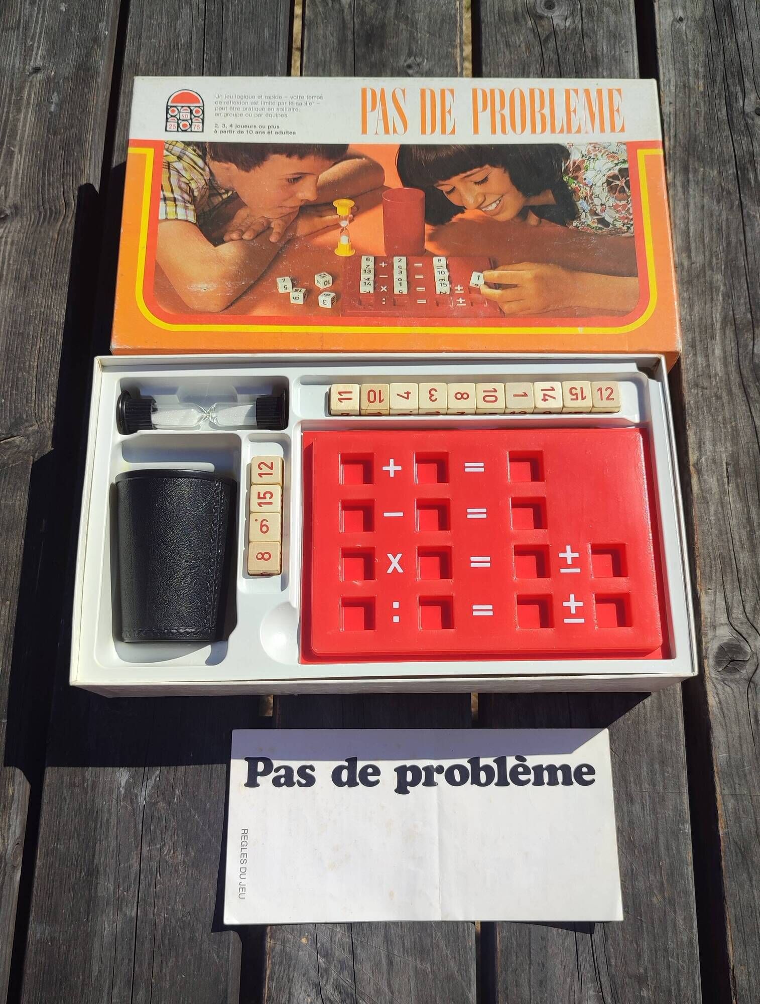 Vintage board game "No Problem" Complete