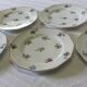6 porcelain dessert plates from Pil Limoges in very good condition