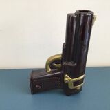 Vase pistolet Vallauris 1960