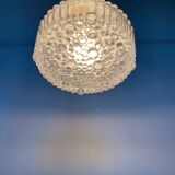 Scandinavian vintage bubble glass tulip pendant light