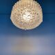 Scandinavian vintage bubble glass tulip pendant light
