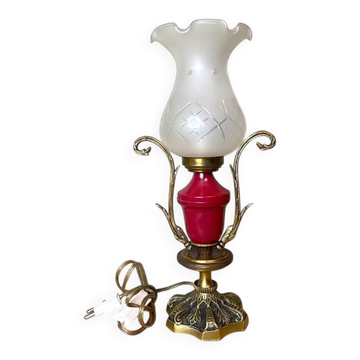 Lampe de table romantique Régence