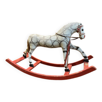 English rocking horse from the early 20th century.