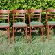 Set of 4 superb vintage Baumann bistro chairs.