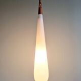 Suspension scandinave en opaline et teck, Uno &  Östen Kristiansson, 1960