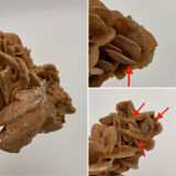 Sand rose, 555 grams, 16 cm x 9 cm