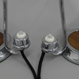 Set of two art deco table lamps, 1930s