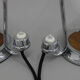 Ensemble de deux lampes de table art déco années 1930