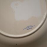 Set of 8 dessert plates with presentation plate, Béarn de Orchies Moulin des Loups model