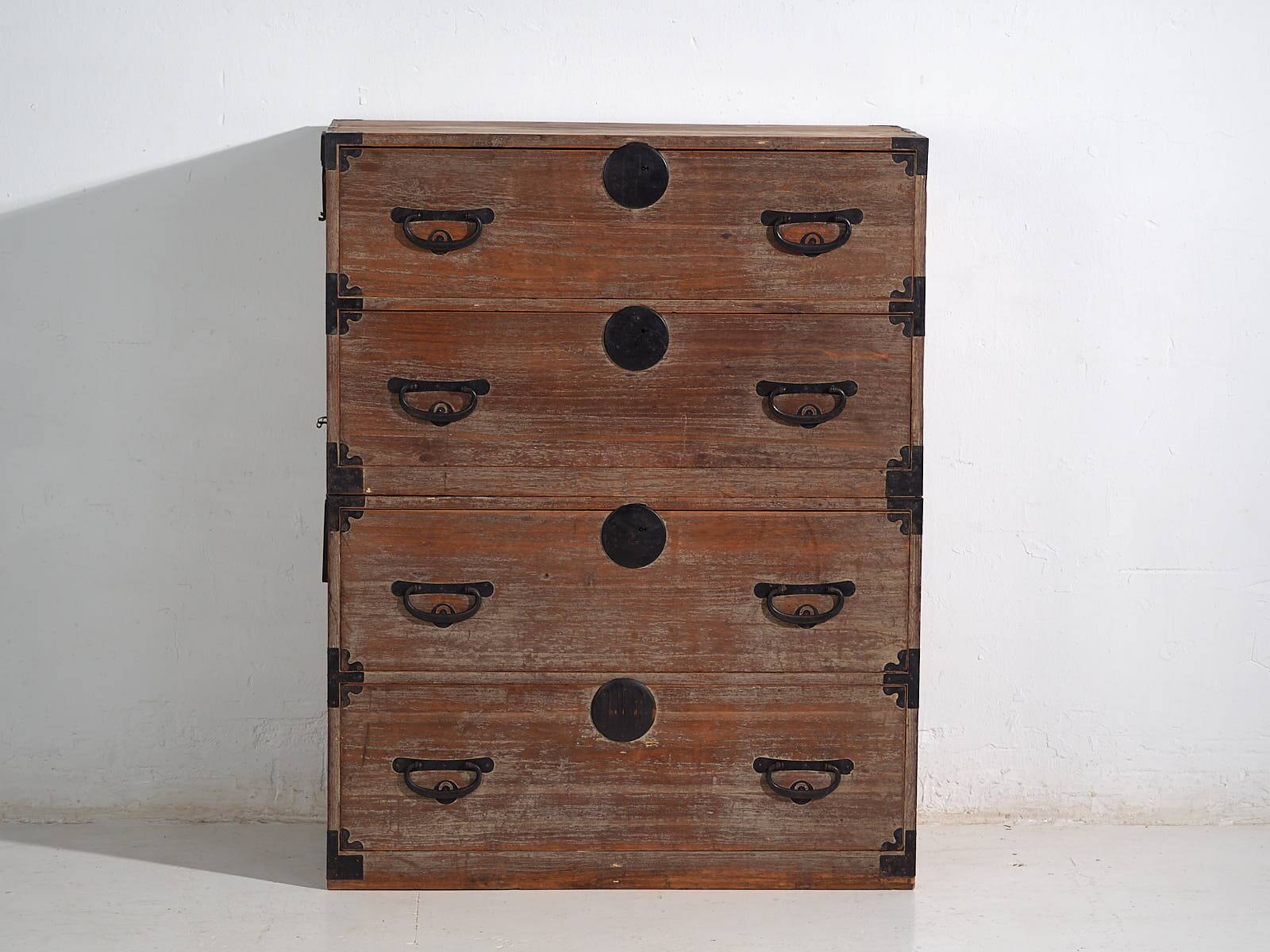 Old Japanese Tansu Chest – Meiji / Taishō Period (c.1868-1926) #24