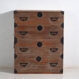 Old Japanese Tansu Chest – Meiji / Taishō Period (c.1868-1926) #24