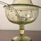 Baccarat/Saint Louis Compotier Ouraline crystal