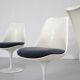 Set of "Tulip" chairs designed by Eero Saarinen for Knoll International.