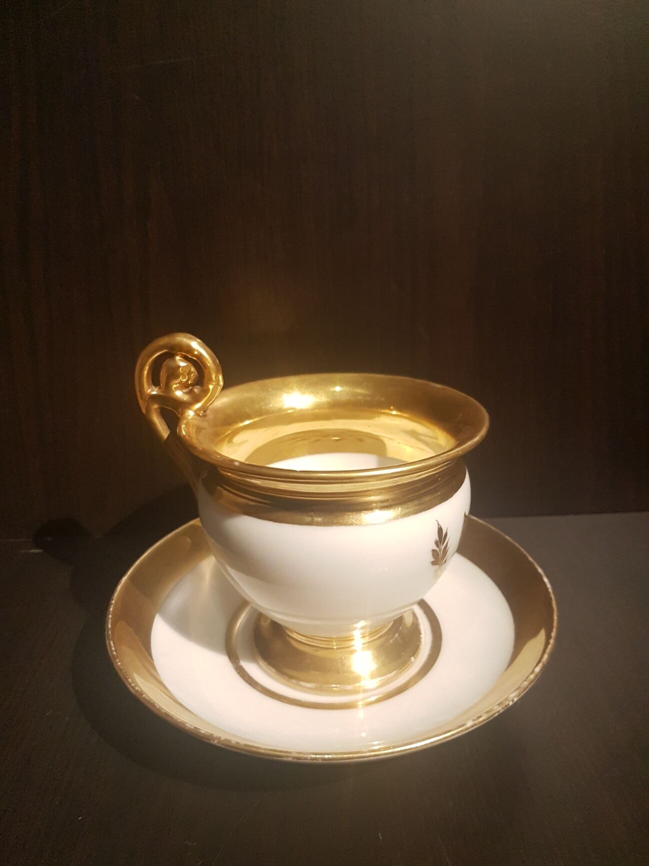 Porcelain chocolate cup from Paris