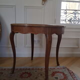 Side pedestal table