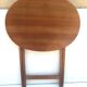 Paire de tables pliantes