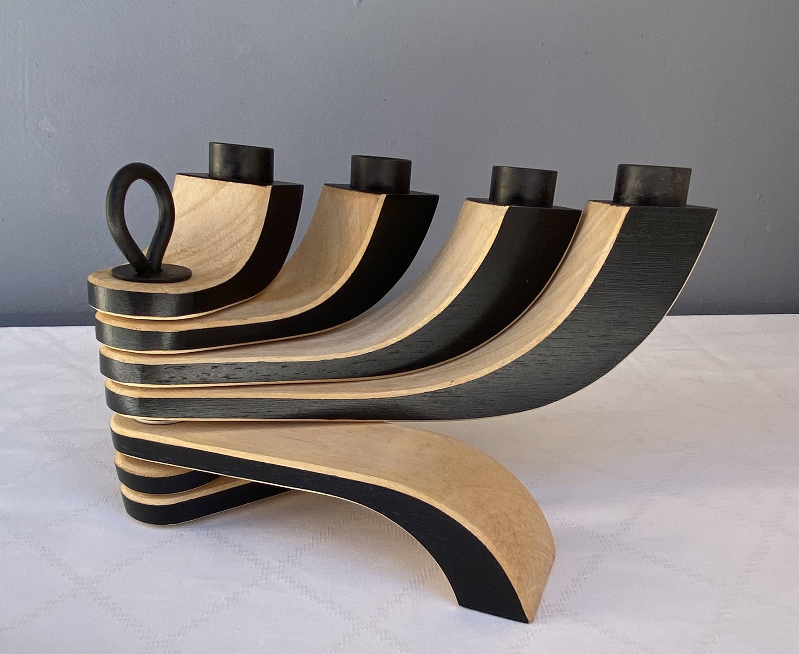 Scandinavian candle holder