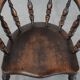 Antique English captain's chair /  desk chair from the early 19th century