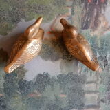 Couple of brass ducks