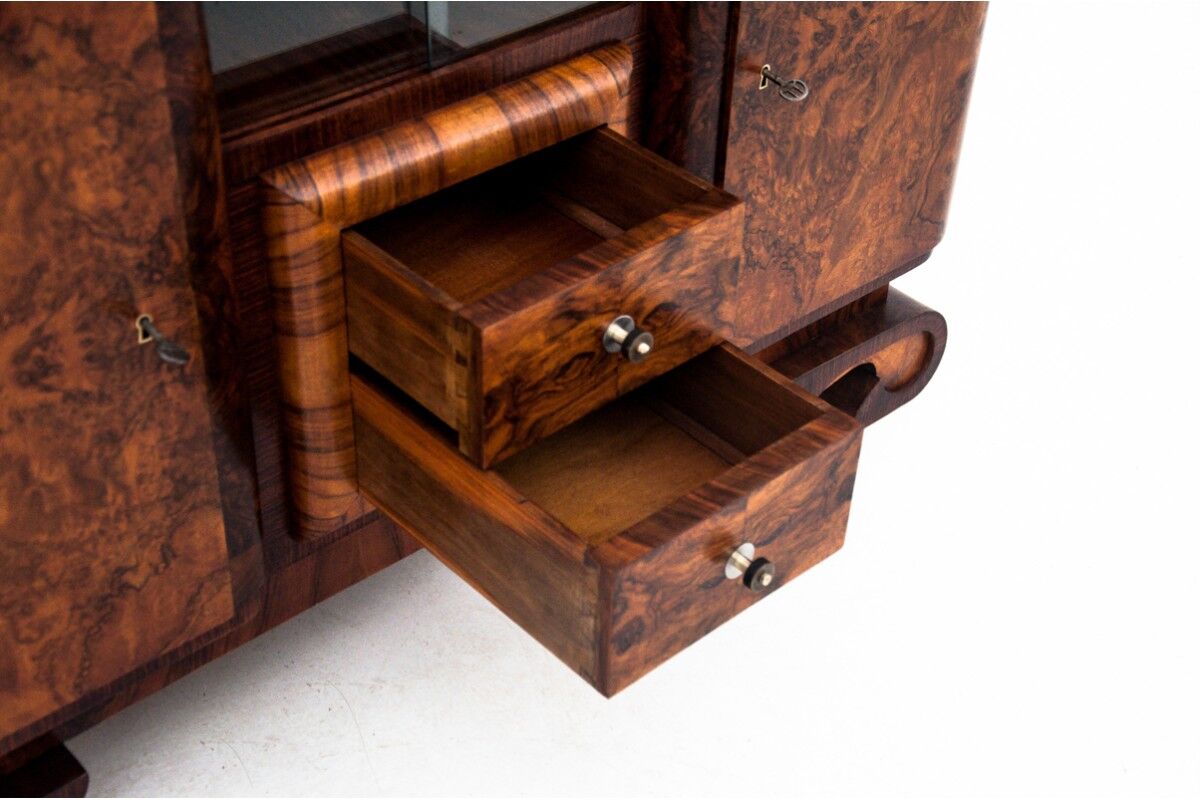Art deco buffet, Poland, 1930s, after renovation