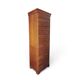 Danish Oak Archive Cabinet with Pull-Out Shelf, ca. 1925–1950