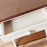 Bedside table, boarding school bedside table, night table