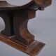 Antique african wooden ashanti stool