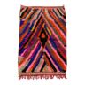 Moroccan Berber rug Boujaad with colorful patterns 159x108cm