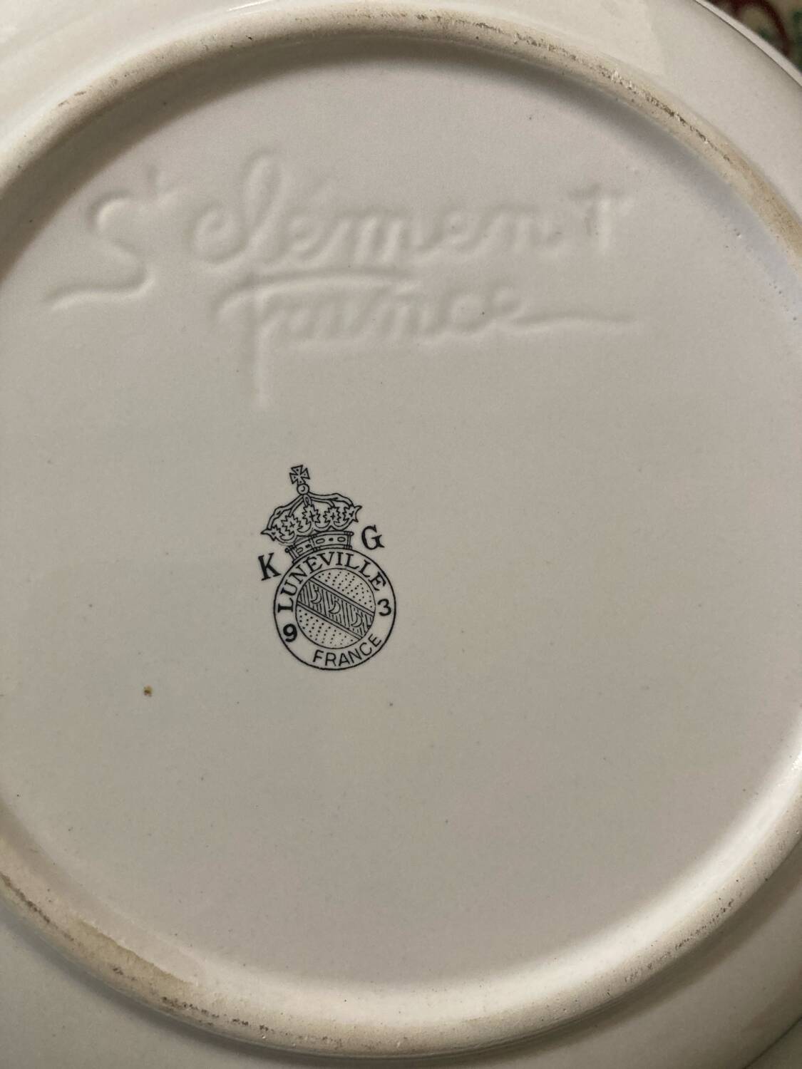 Luneville salad bowl