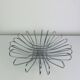 Chrome wire fruit bowl, 1970s.