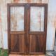 Pair of glass doors