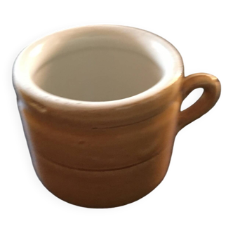 Handmade stoneware mug