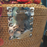 Old Chinese travel tea basket