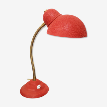 Lampe vintage rouge