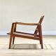 Fauteuil scandinave en hêtre, années 1960