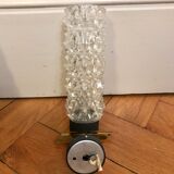 Paire d'appliques en verre