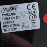 Massive Looping lamp pair (L-0132)