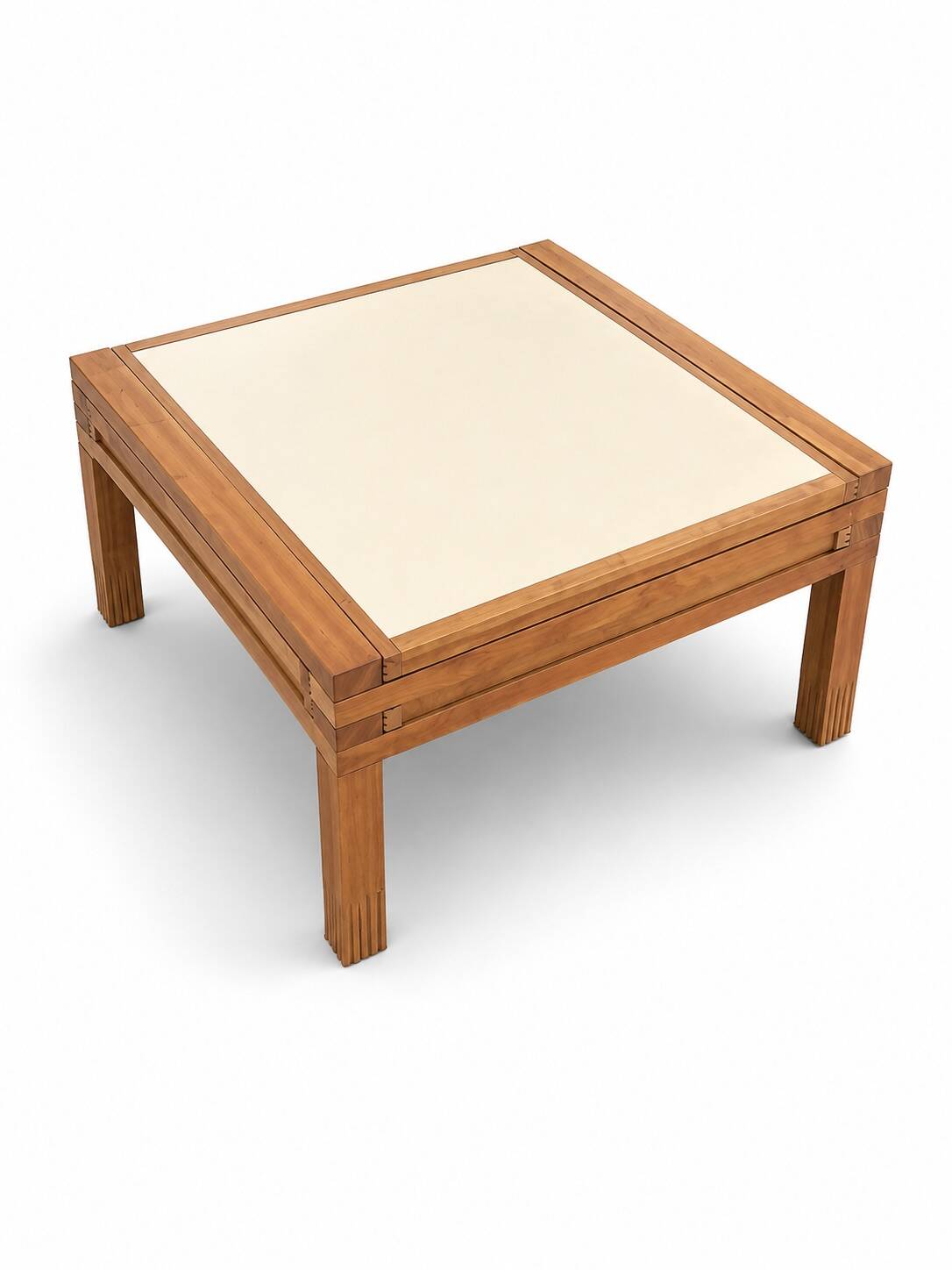 Table modulable Hexa de Bernard Vuarnesson pour Bellato. 1980