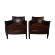 Fauteuils club années 20