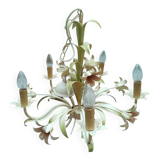 Lustre fleur 5 lumières